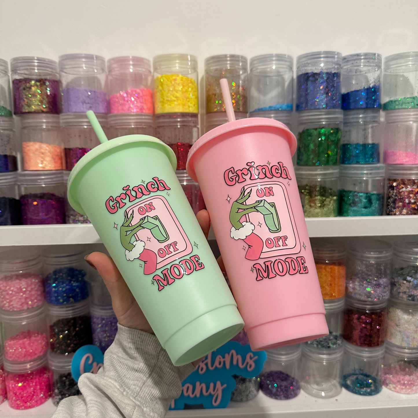 Grinch Mode Cold Cup