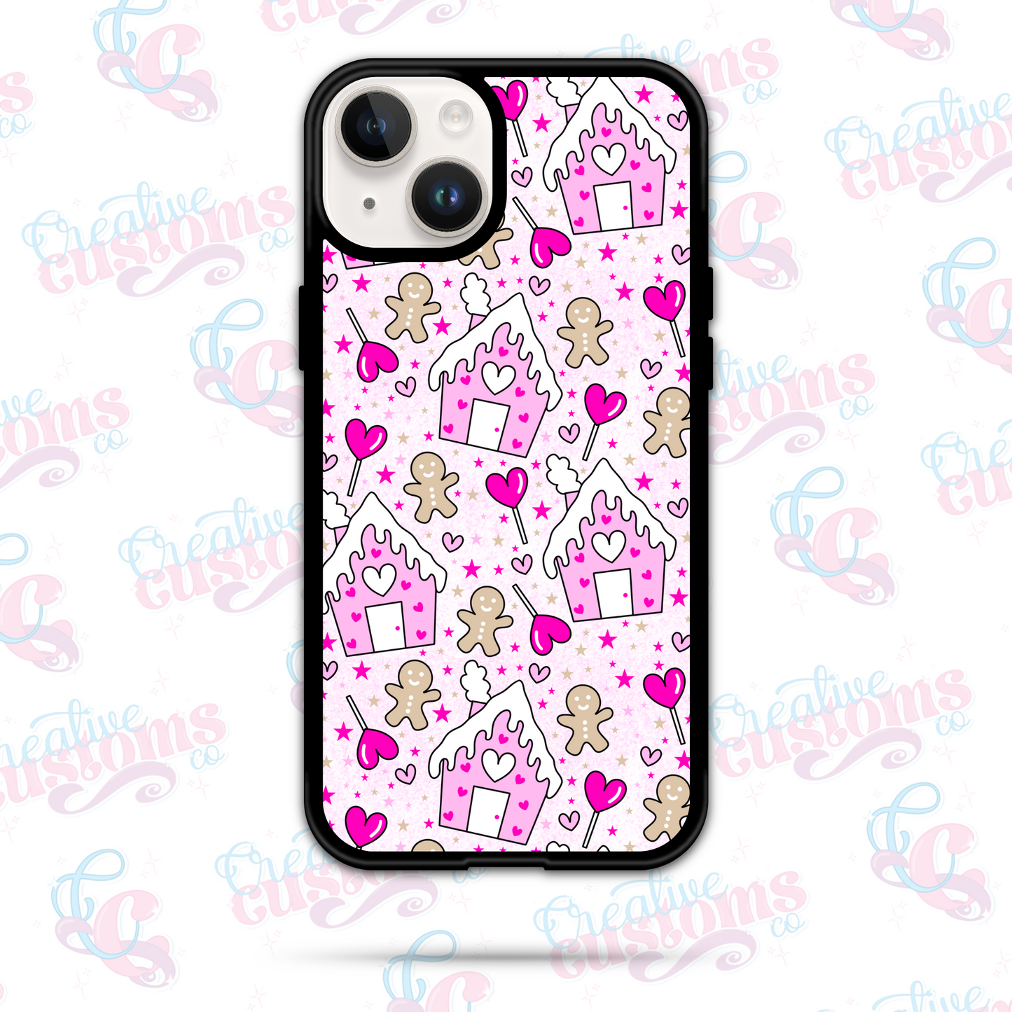Pink Gingerbread Phone Case