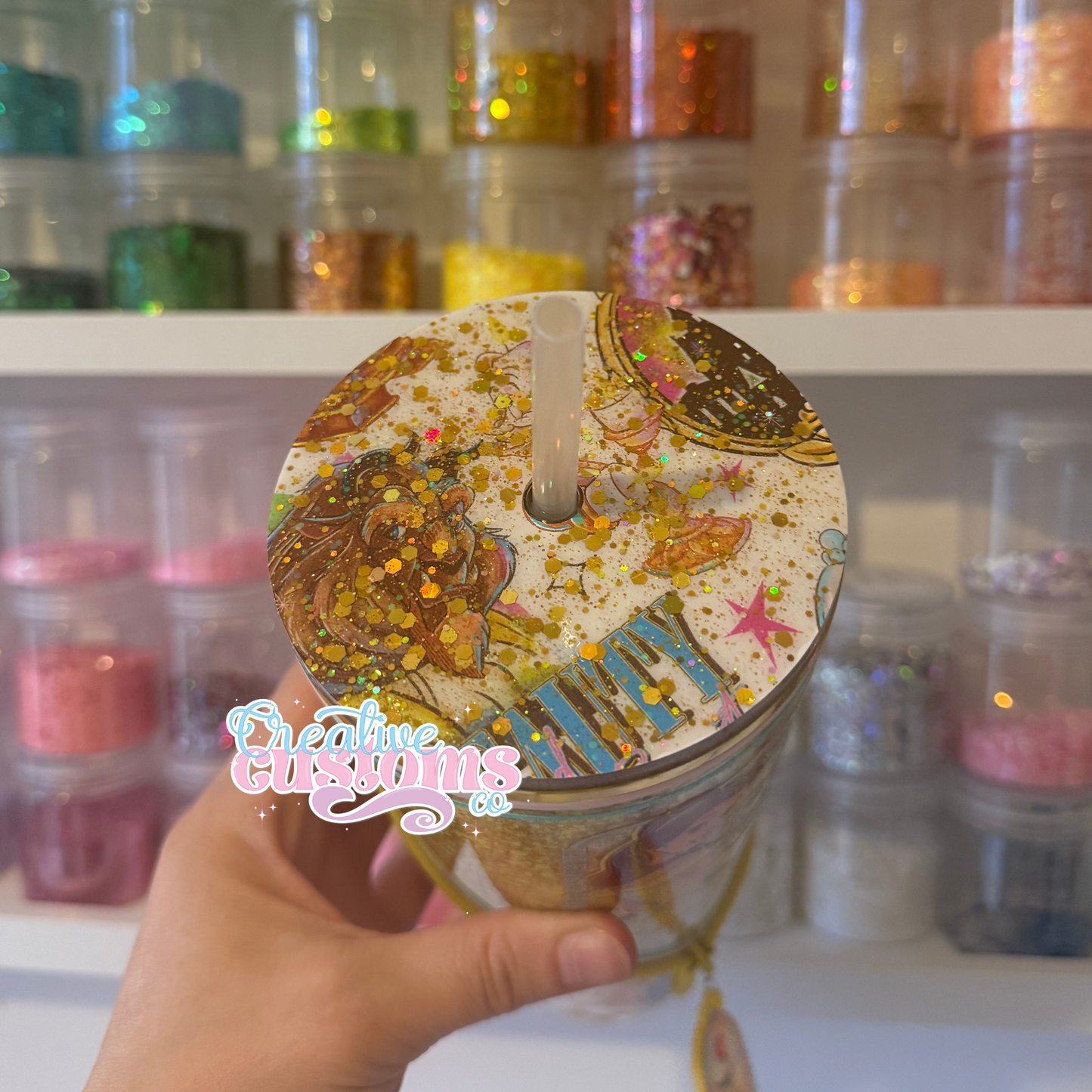 Tale as Old as Time Zipper Tumbler