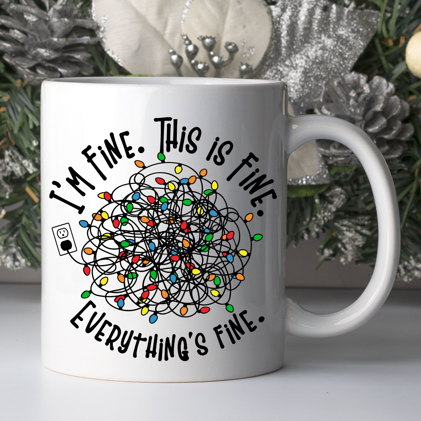 I’m Fine, Christmas Mug
