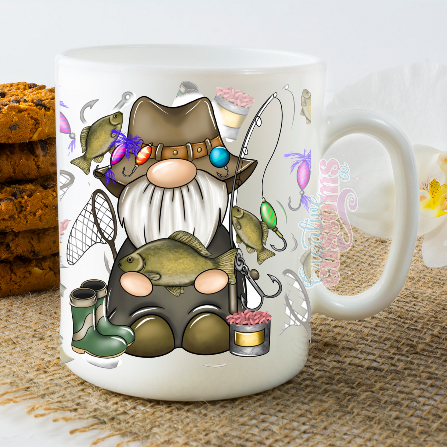 Fishing Gonk Mug