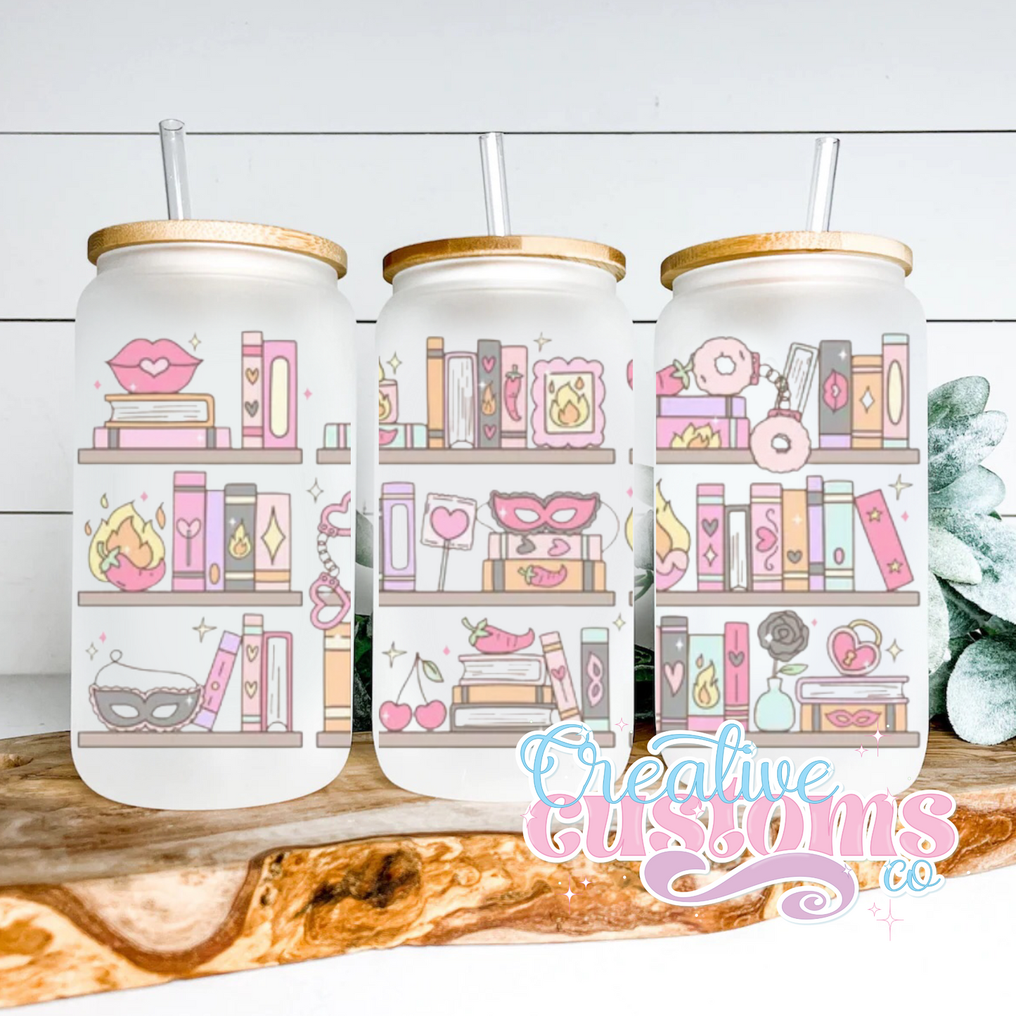 Spicy Bookish Frosted Can