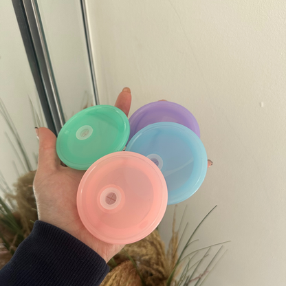 Replacement Colour Lid - Glass or Acrylic Cans