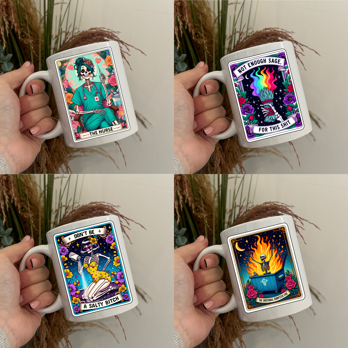 Funny Tarot Card Mug