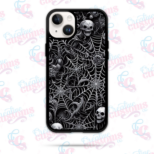 Black Webs Phone Case