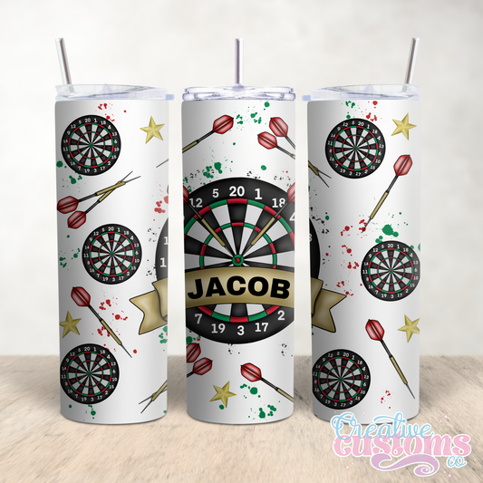 Personalised Darts Tumbler
