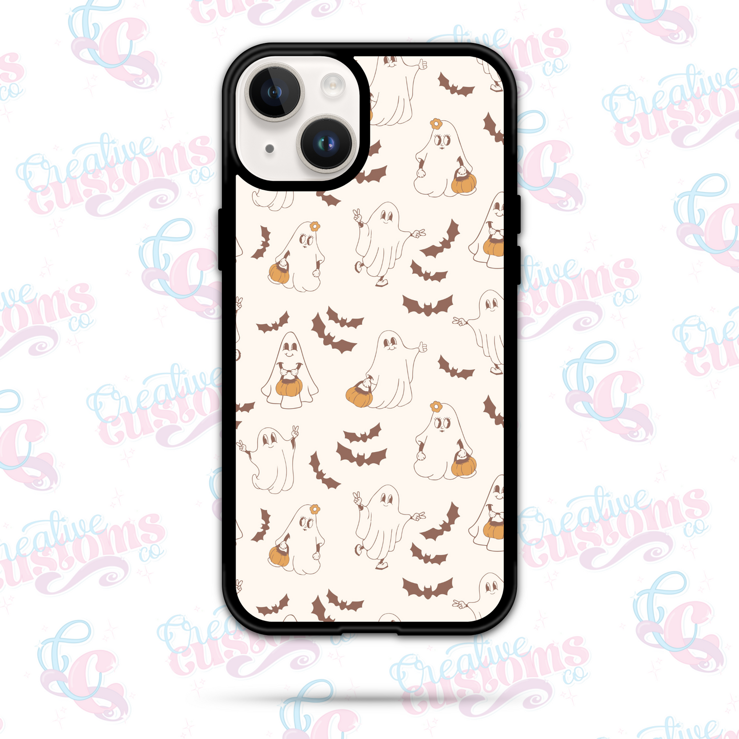 Retro Ghosts Phone Case