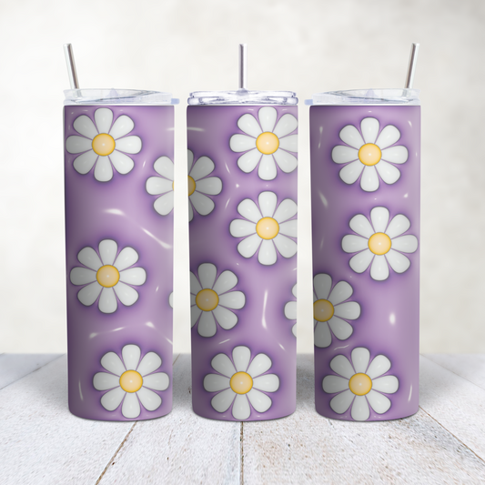 Daisy 3D Inflated Tumbler