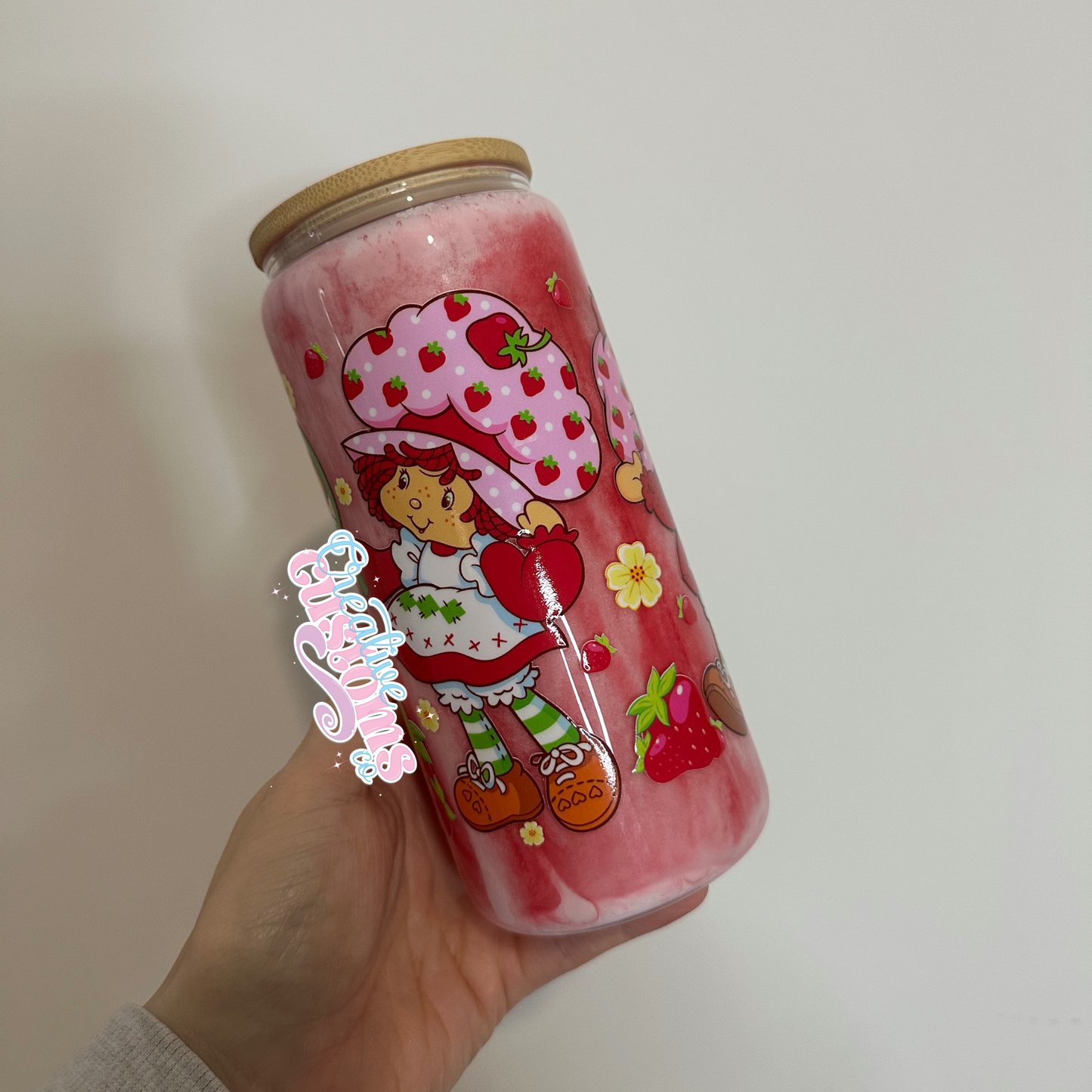 Strawberry Shortcake Swirl