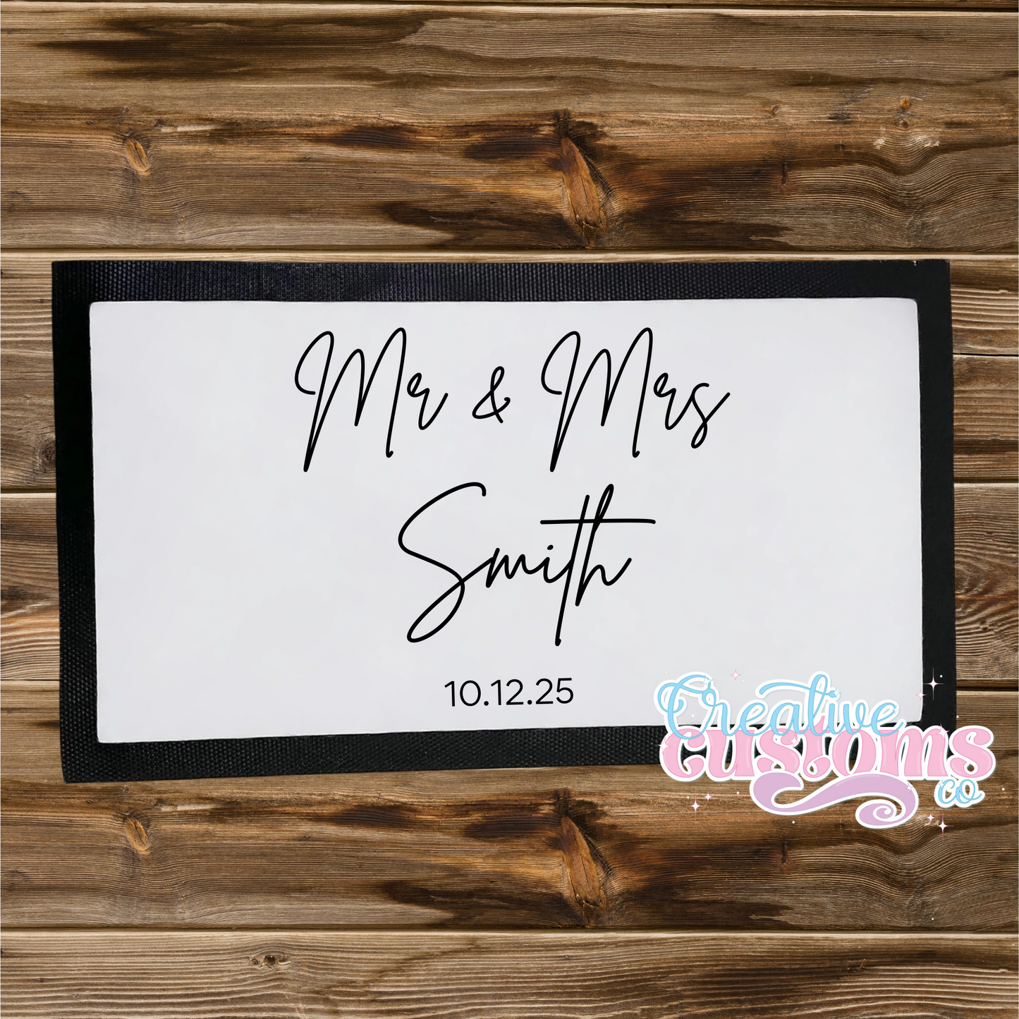 Personalised Bar Runner