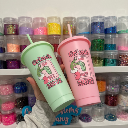 Grinch Mode Cold Cup