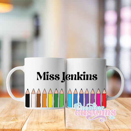 Personalised Teacher Mug