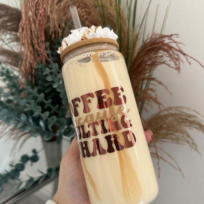 Caramel Latte Glass