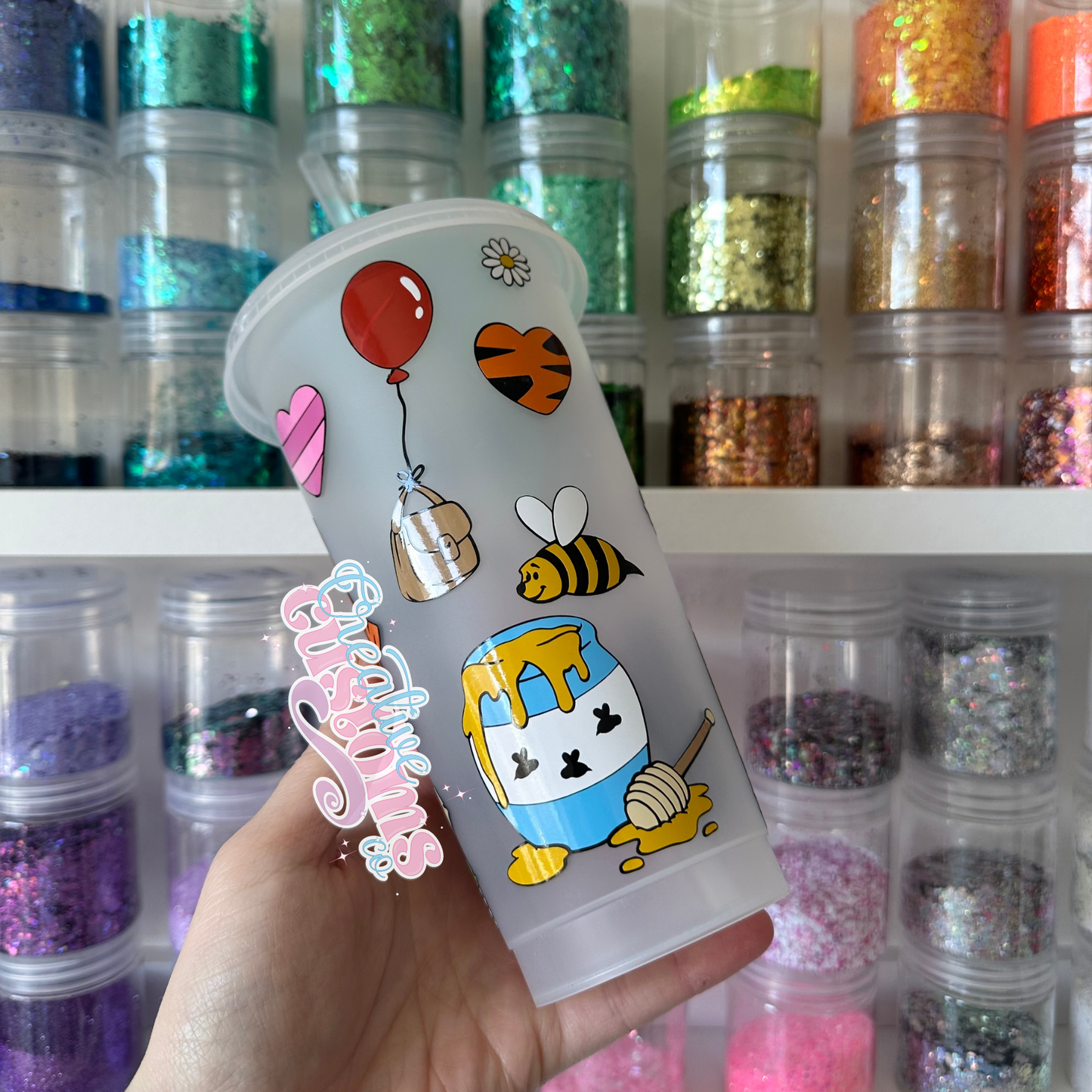 Pooh Inspired Cold Cup