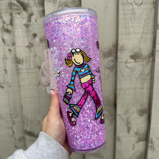 00’s Chick Snowglobe