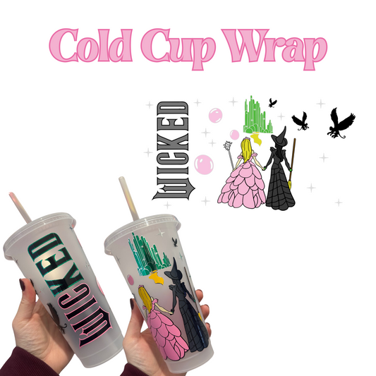 Witch - Ready to go Layered Cold Cup Vinyl Design