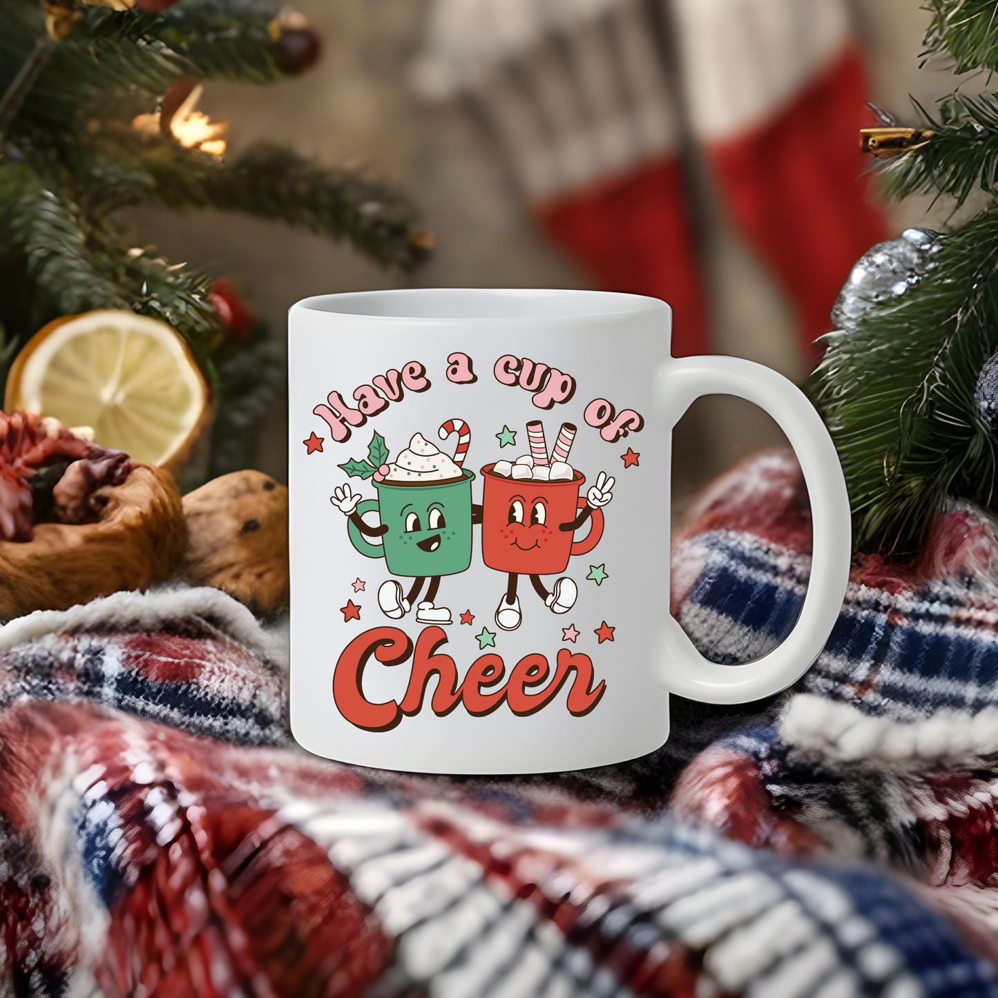 Cup Of Cheer Christmas Mug