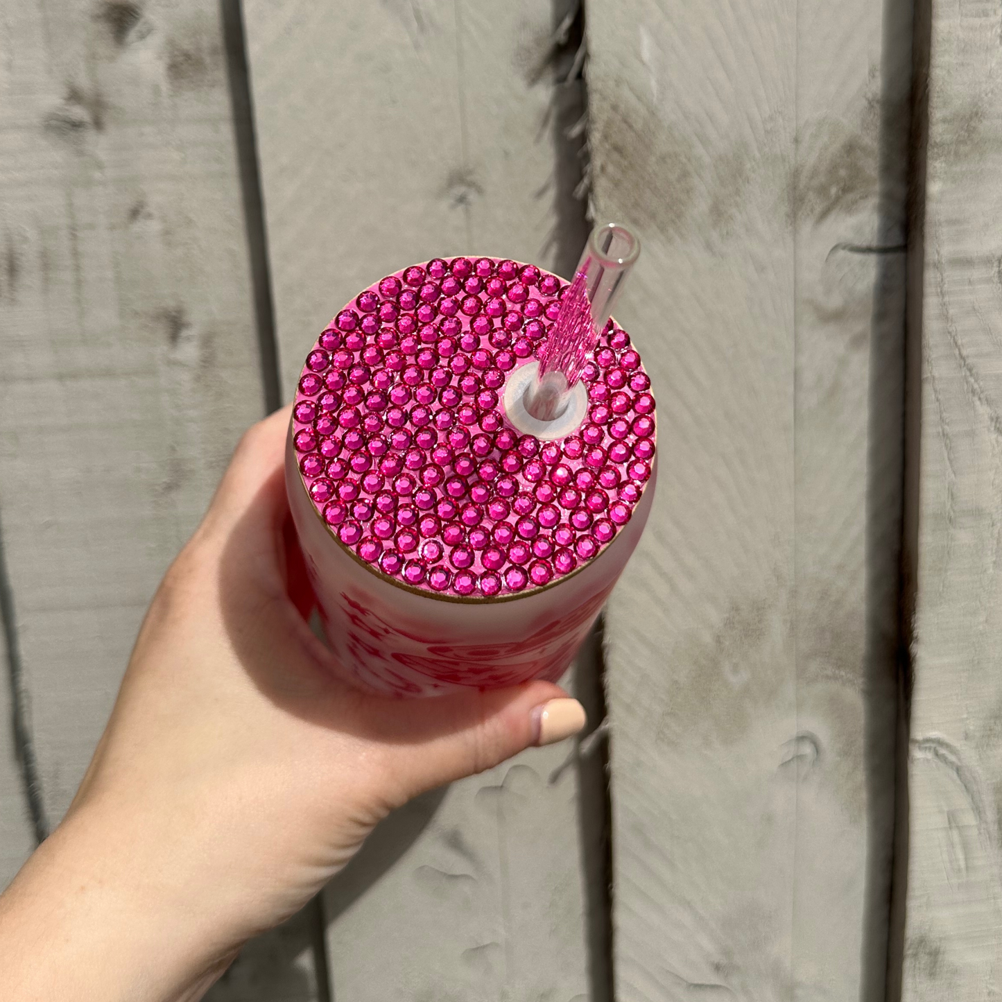 Rhinestone My Lid