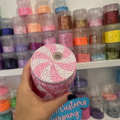 Candy Cane Snowglobe