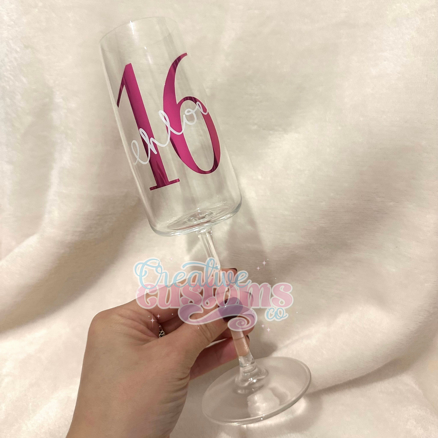 Personalised Birthday Glass