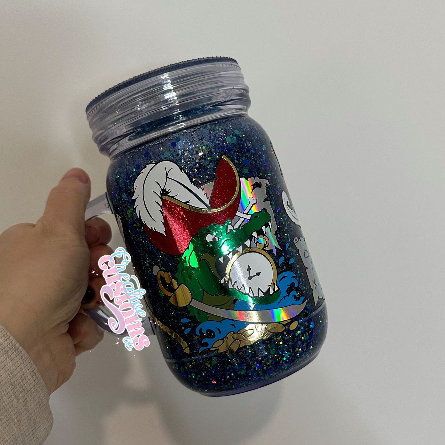 Pirates Inspired Snowglobe