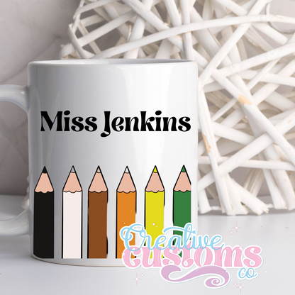 Personalised Teacher Mug