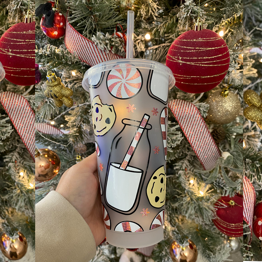 Milk and Cookies Cold Cup