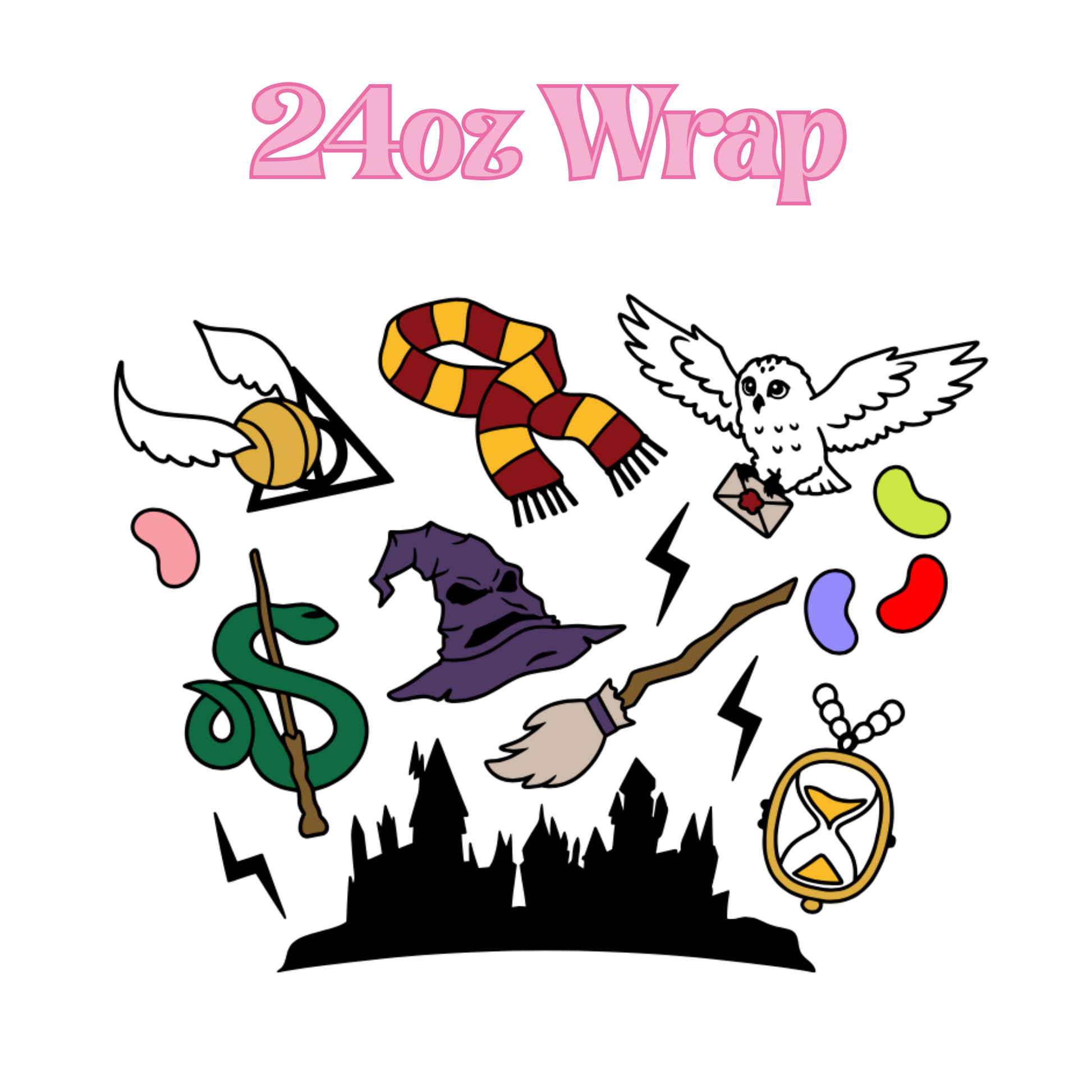 Wizard Decals Wizard Inspired - Ready to go Layered Vinyl Design – Creative Customs ...