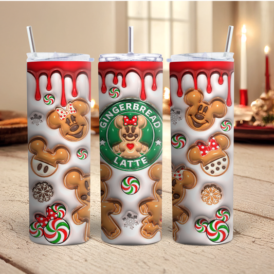 Gingerbread Mouse Tumbler