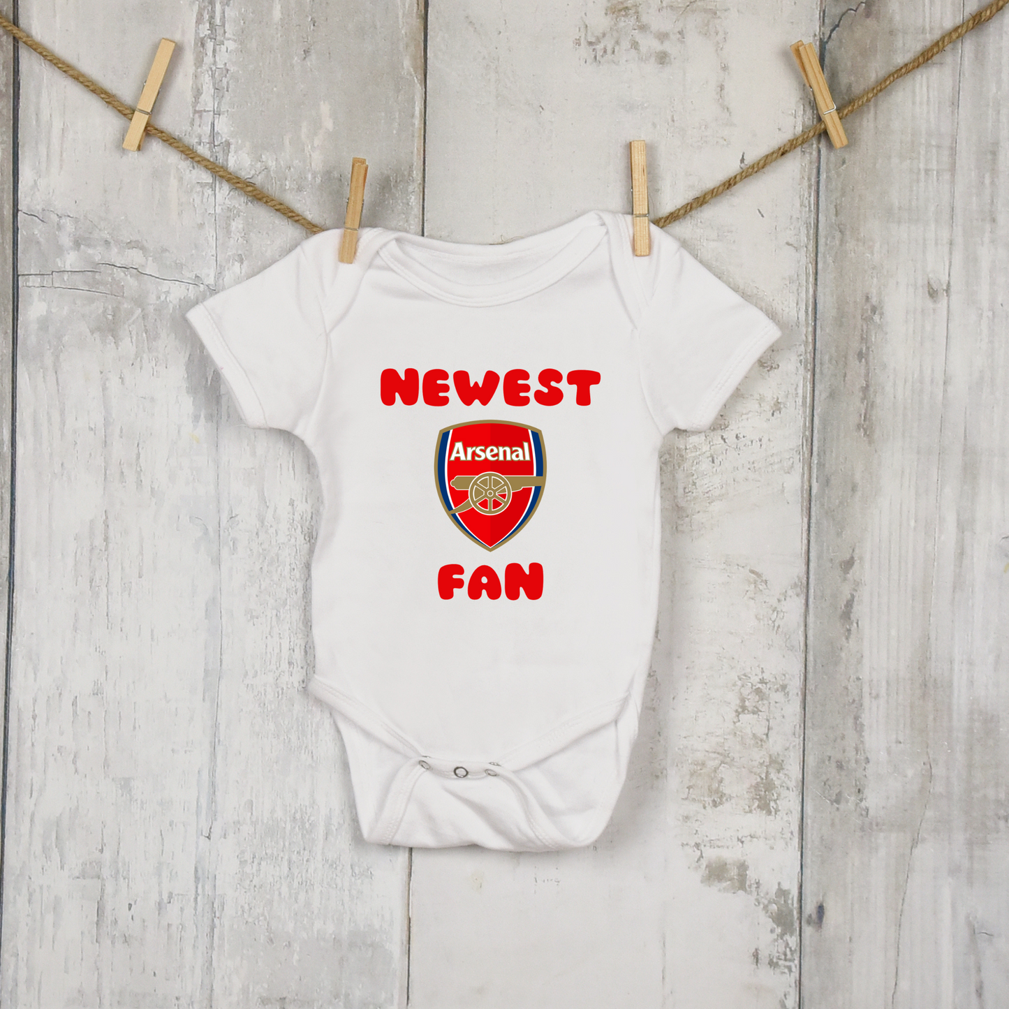 Newest Fan Babygrow