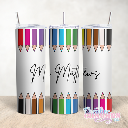 Personalised Teacher Tumbler