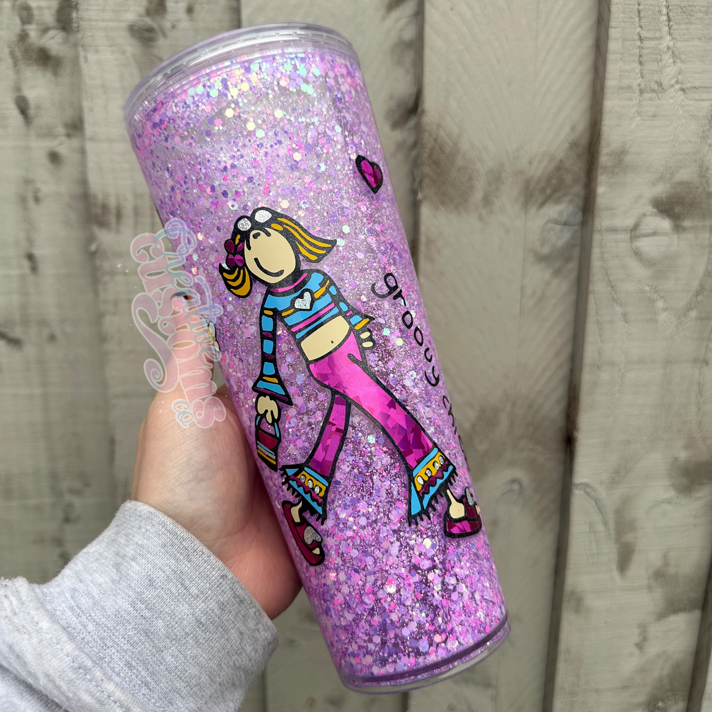 00’s Chick Snowglobe