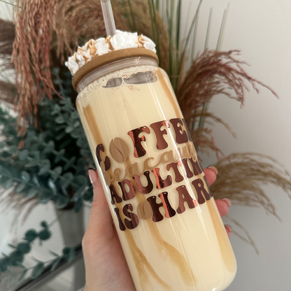 Caramel Latte Glass