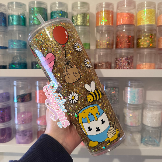 Pooh Inspired Snowglobe