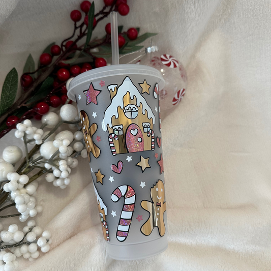 Gingerbread House Cold Cup