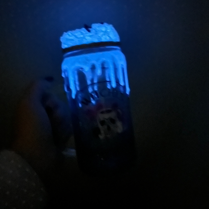 Glow in the dark Witches Brew Snowglobe