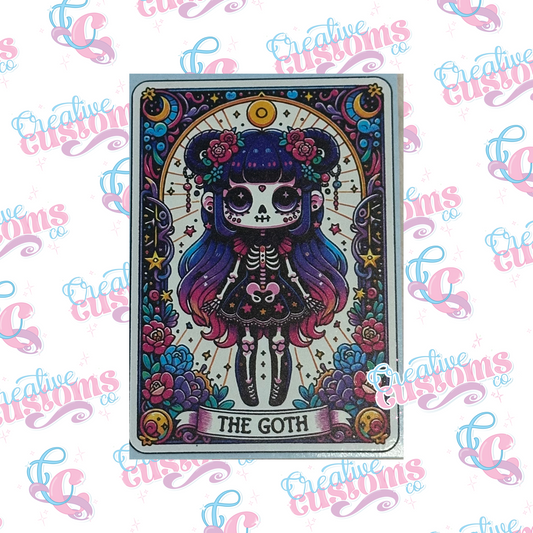 The Goth Tarot Card