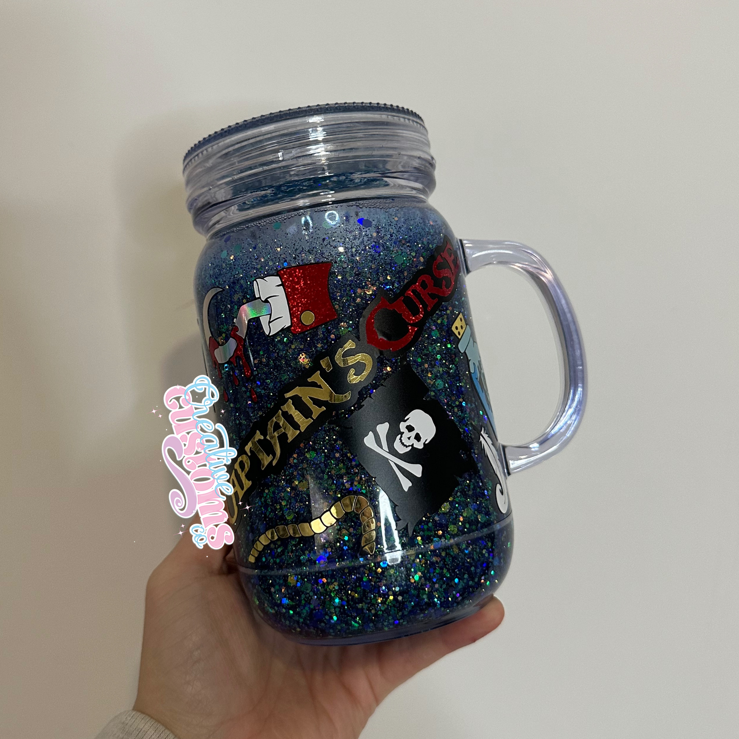 Pirates Inspired Snowglobe
