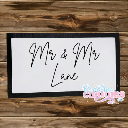 Personalised Bar Runner