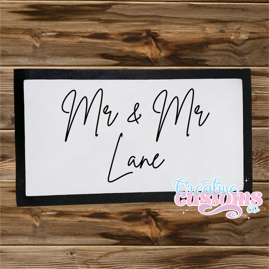 Personalised Bar Runner