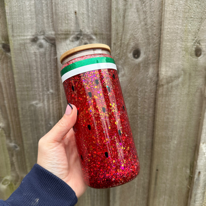 Watermelon Glass Snowglobe