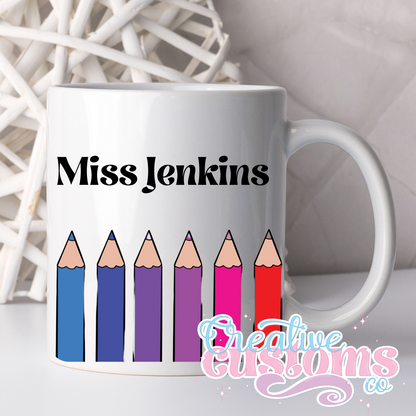 Personalised Teacher Mug