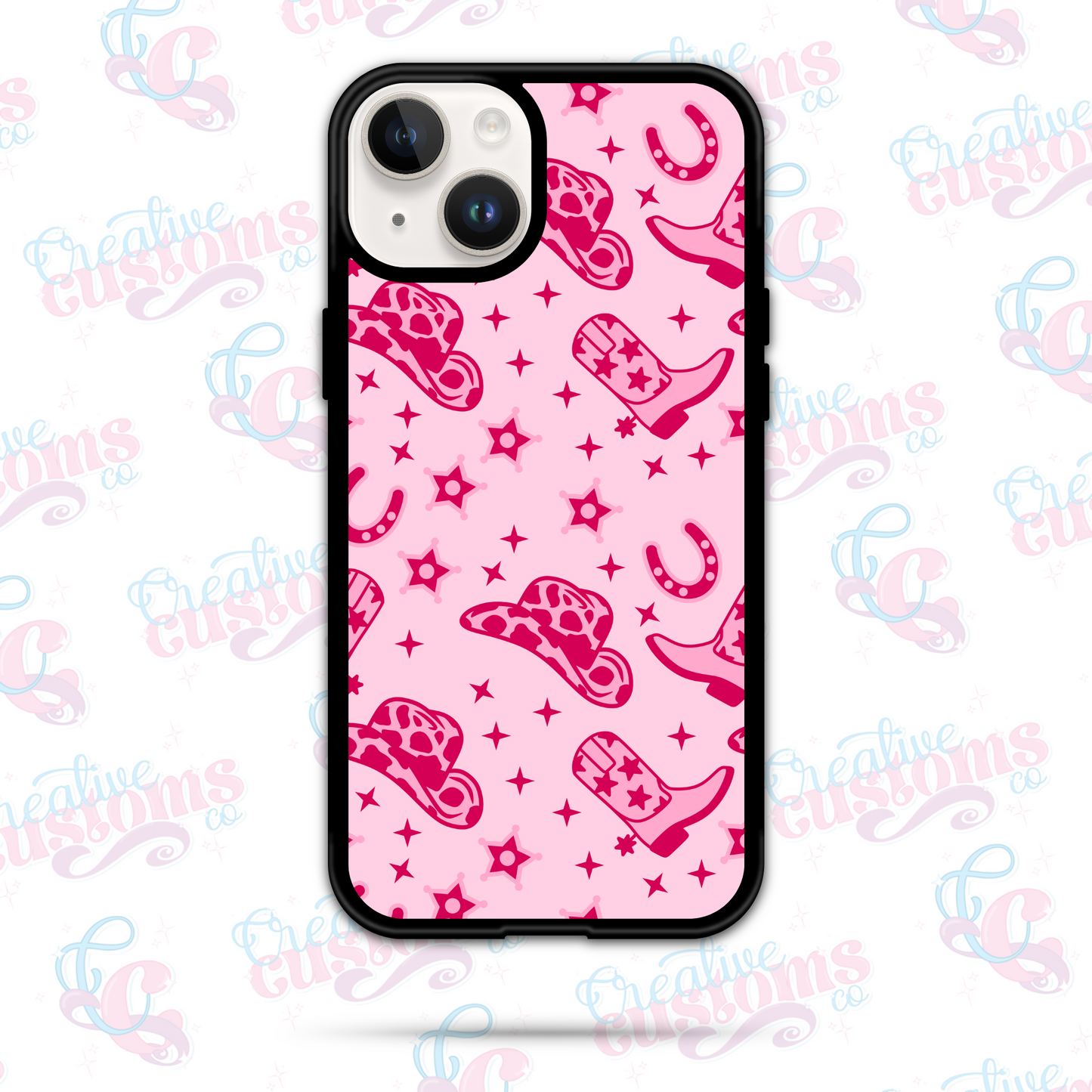 Pink Cowgirl Phone Case