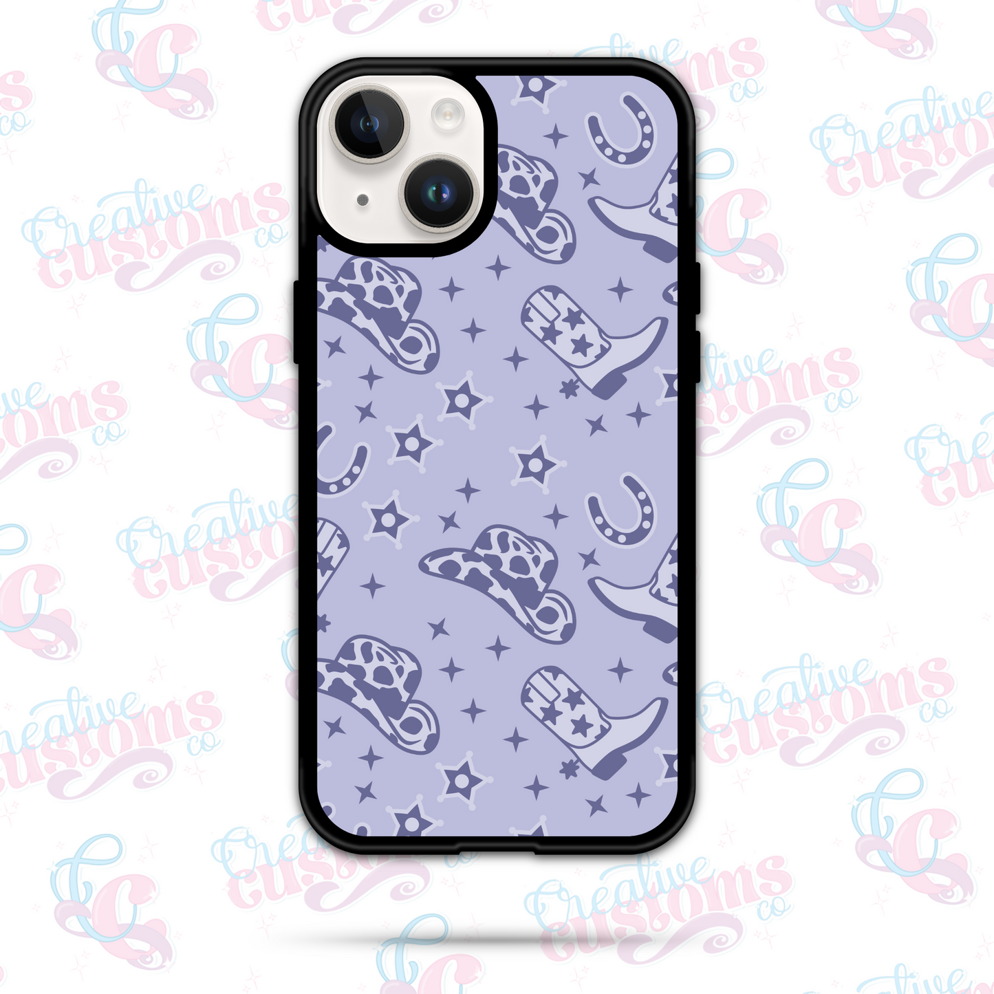 Lilac Cowgirl Phone Case