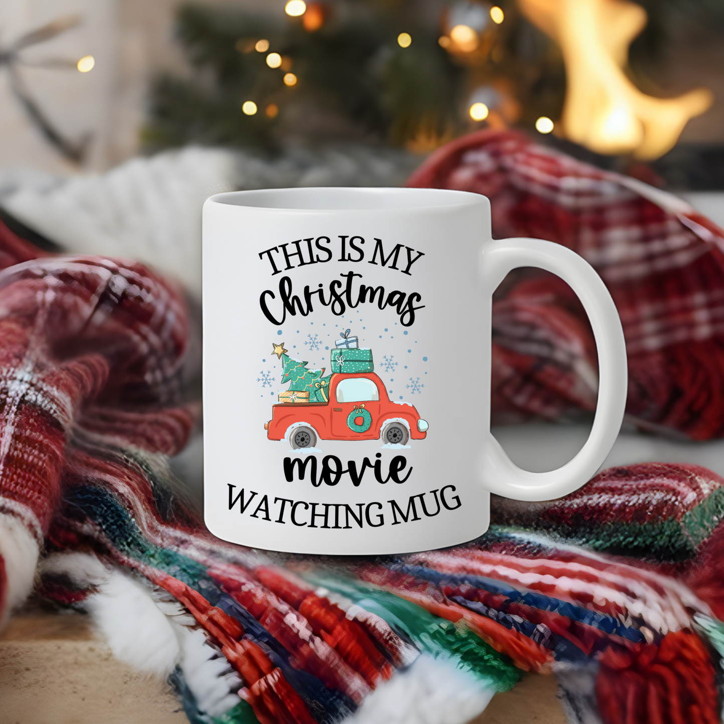 Christmas Movie Watching Mug