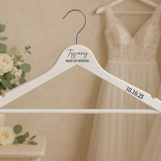Wedding Hanger Decal
