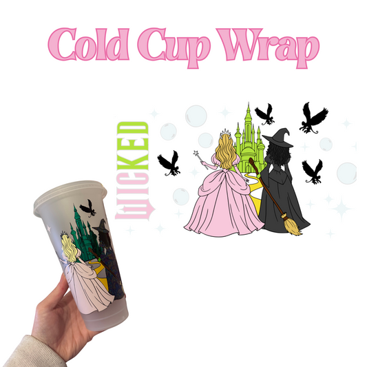 Witch for Good - Ready to go Layered Cold Cup Vinyl Design