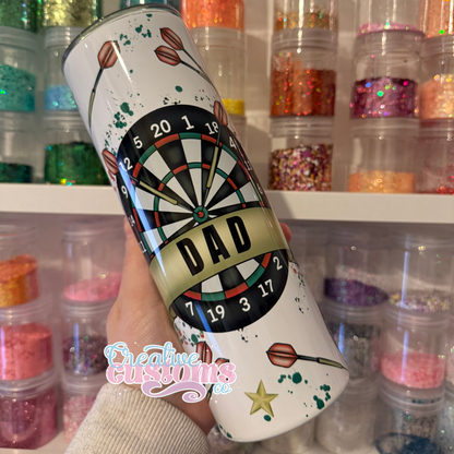 Personalised Darts Tumbler
