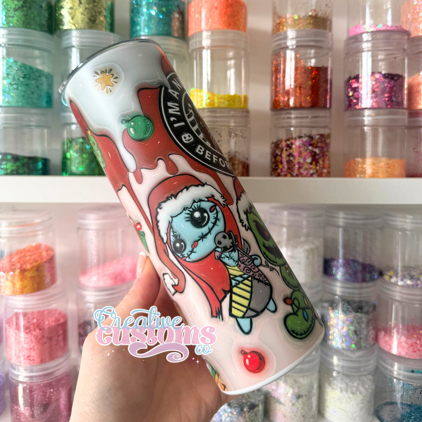 Nightmare Before Coffee Tumbler