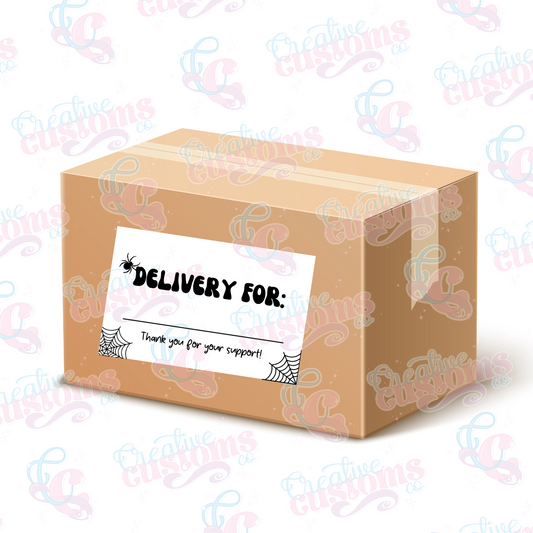 Spooky Delivery For Printed Packaging Labels